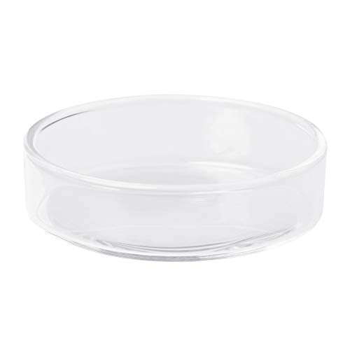 Ornamental Fish Feeding Bowl Clear Snacks Candy Nut Storage Dish for Watching Eating Snack Storage Dish