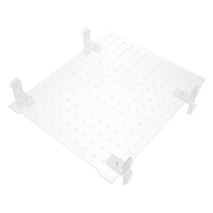 DIY Acrylic Fish Breeding Divider Board Aquarium Separator for Fish Tanks Durable Transparent Isolation Panel with Suction Cups for Betta and Guppy Care