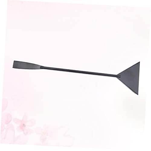 GALPADA Stainless Steel Sand Shovel for Aquariums Durable Plant Clipper Tool for Gravel and Substrate Maintenance for Freshwater and Tanks Black Finish