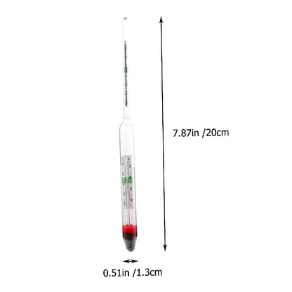 Aquarium Fish Tank Water Testing Glass Floating Hydrometer and Areometer