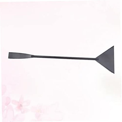 Happyyami Aquarium Plant Shovel Flat Sand Shovel for Aquarium Gravel Cleaning Black