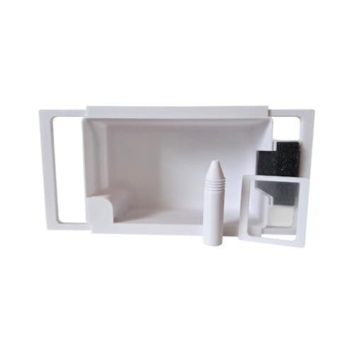 in Tank, Breeder Box with Air Lift, Outflow Sponge, and Screen for Extra Small Fry