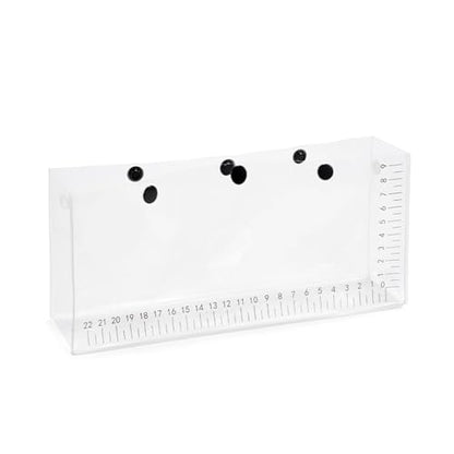 Folding Fish Observation Bag Clear Fish Weigh Bags Outdoor Lure Fishing Container with Scale for Outdoor Fishing Clear Fish Weigh Bag Container