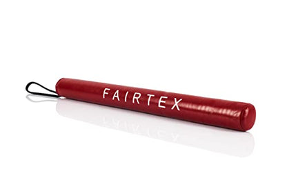 Fairtex BXS1 Leather Boxing Sticks, Muay Thai MMA Striking Accuracy Targets | Premium genuine leather body with lightweight core. Sleek durable design enhances coach control during precision speed drills - color: Red
