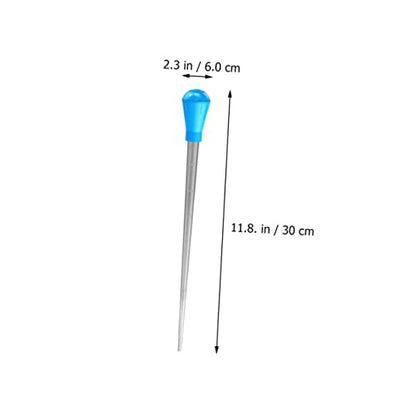 Ciieeo 2pcs Large Graduated Pipettes Multifunctional Liquid Transfer Droppers for Kitchen Fish Tanks and Laboratory Use Accurate Measurement Tools Plastic