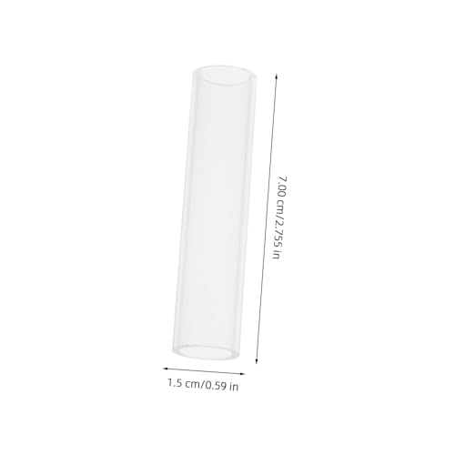 BESPORTBLE 5pcs Fish Breeding Tube Shelter Acrylic Aquarium Decor for Fish and Shrimp Hiding Breeding and Resting Tanks