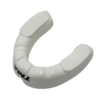 TMA Wrestling Mouth Guard for Boxing MMA Mouth Guard for Adults (Boxing, Martial Arts, Football, Taekwondo, Basketball, Lacrosse, Hockey, MMA) Mouthguard Slim Fit (Green/White, Adult) - color: Green/White