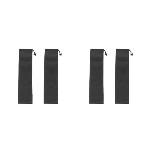 Toddmomy Tent Pole Storage Bags 4 Pack Portable Camping Organizer Pouches for Hiking Poles Awning and Fishing Gear Lightweight Durable for Outdoor Travel