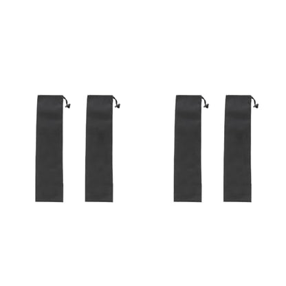 Toddmomy Tent Pole Storage Bags 4 Pack Portable Camping Organizer Pouches for Hiking Poles Awning and Fishing Gear Lightweight Durable for Outdoor Travel