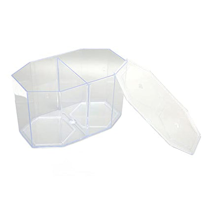 Tbest Rium Fiser Box Multipurpose Transparent Al Fish Ition Box for Fising Pet Plieish and Aries