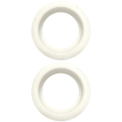 3 inch Hydroseal flexible tank adapter TPV grommet Bulkhead Fitting for PVC Pipe, No-Glue Push-Fit bulkhead connector for Water Tank/Barrel/IBC Tote, Aquaponics Hydroponics Aquarium Drain - size: 3 inches-2Pcs