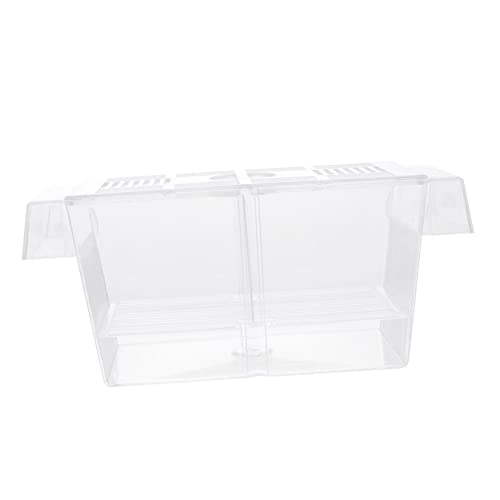 Sosoport 1pc Fish Breeding Box Incubator for Aquarium Isolation Safe Hatching and Acclimation Design for Easy Observation Optimized Water for Juvenile Fish