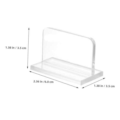6pcs Acrylic Fish Tank Lid Handles Heavy-Duty Replacement Parts for Aquariums Grip for Transparent Design for Fish Tanks
