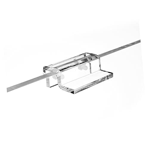 4pcs Acrylic Fish Tank Cover Holder Bracket for Open Aquariums Support Tool for Turtle Tanks and Pet Containers Stable and Design