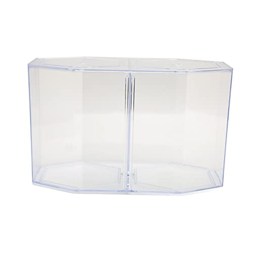 Tbest Rium Fiser Box Multipurpose Transparent Al Fish Ition Box for Fising Pet Plieish and Aries