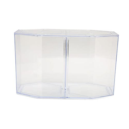 Tbest Rium Fiser Box Multipurpose Transparent Al Fish Ition Box for Fising Pet Plieish and Aries