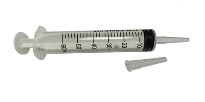Med Chalet EXELint Disposable Syringe, Sterile Single Pack, 50 ml to 60 ml Medical Grade Catheter Tip, J1