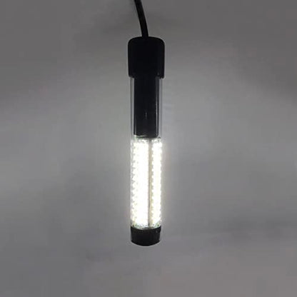 SAMDO IP68 12V LED Underwater Fishing Light 1080 Lumens Fish Attracting Light, Night Fishing Light 10.8W - color: White