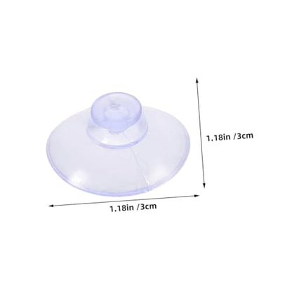 200pcs Heavy Duty Suction Cups for Glass Tabletops Window Hangers No Drill Suction Cup Pads Display Sucker Pads