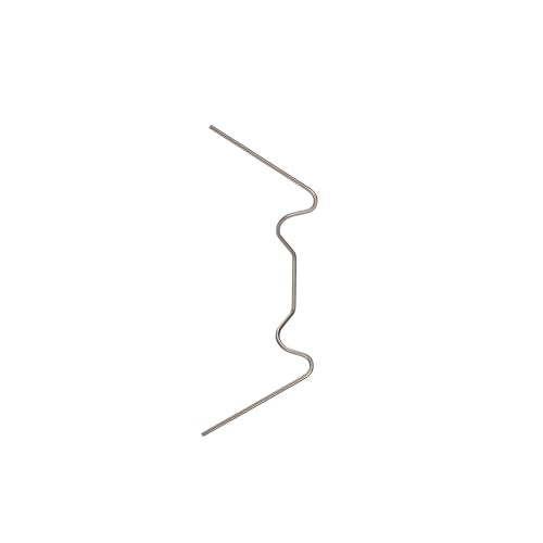 Greenhouse Glazing Clips, Pack of 50 Stainless Steel W Type Clip Leaf Spring Clips, Aluminium Greenhouse Care, House Twin-Hall Web Sheets - size: 50Pcs