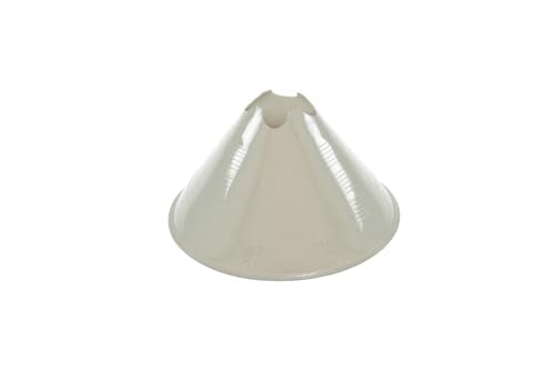 Kwik Goal Jumbo Disc Cones, Pack of 12 - color: White