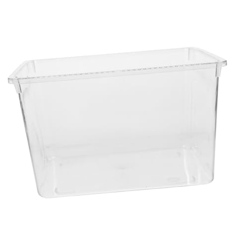 Cage Splash Feeder Cover Transparent Acrylic Guard for Birdcage Prevents Food and Water Splashing Easy Installation Compatible Various Enclosures