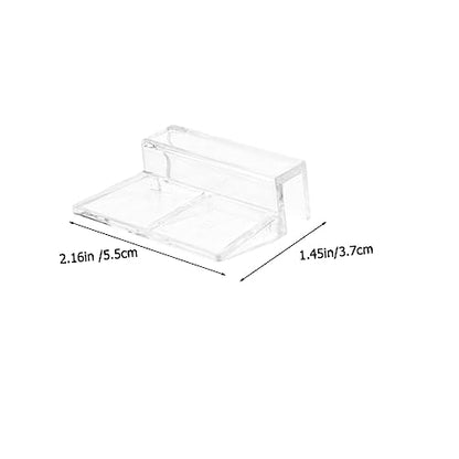 Aquarium Lid Holder Clips Fish Tank Lid Bracket for Glass Cover 10mm Rimless Tank Support