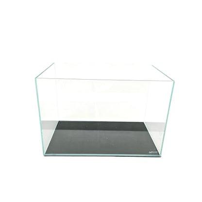 LIFEGARD Low Iron Ultra Clear Crystal Rimless Aquarium with Foam Leveling Mat – with 45-Degree Beveled Edge, Rectanglular Style – for Fish and Corals – 17 Gallon 6mm Glass (23.62" x 11.81" x 14.17")