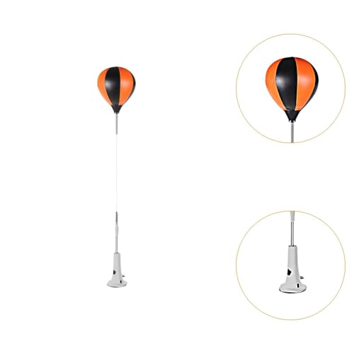Punching Bag, Height Adjustable Boxing Set with Stand, Boxing Reaction Ball, Speed Bag Punching Equipment for MMA Home Gym Workout Fitness - color: For Adults, Inflatable Ball
