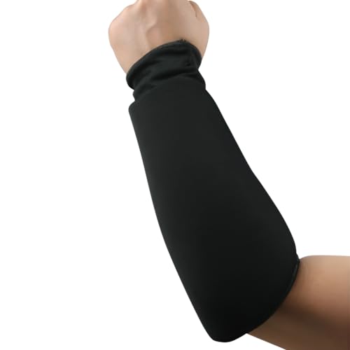 Cloth Forearm Guard Taekwondo, Martial Arts, MMA Forearm Protective Gear Protector for Sparring (Black/White; Child Small to Adult XL) - size: XS-CHL, style: Black