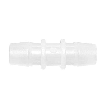 Plastic 1/4” hose ID Barb pipe connectors Joint Splicer Mender Adapter Union Boat Water Air Aquarium O2 Fuel (pack of 12)