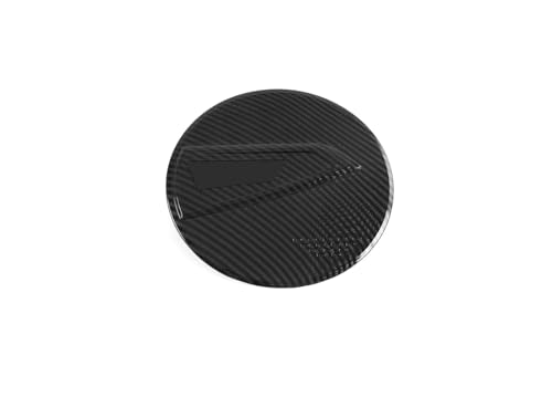 Car Accessories Compatible With Chevrolet Blazer 2019-2025 Exterior Fuel Tank Cap Protection Oil Gas Cover Trim ABS 1PC(Carbon Fiber Style) - color: Carbon Fiber Style