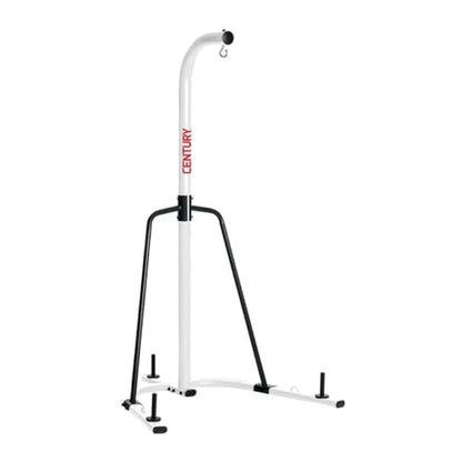 Century Heavy Bag Stand - Color Options | 3" Tubing Holds 100 LBS Punching Bags | Tubular Steel Frame | 84.25" Height | 48" x 48" Footprint - color: White