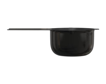 Color Up ½ Cup Measuring Cup (120 ml) – Premium Black Stainless Steel, Accurate for Wet & Dry Ingredients, Embossed Markings, Easy-Pour Spouts, Dishwasher-Safe, Kitchen Essential - size: 1/2 Cup (120 ml) Black