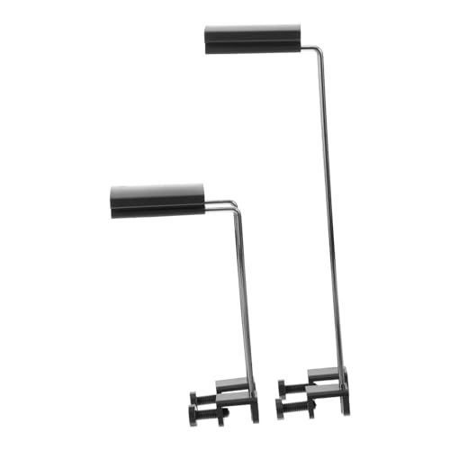 2pcs Adjustable Fish Tank Light Riser Stable Aquarium Lamp Bracket for Easy Installation Height Options for Aquatic Plants and Lighting