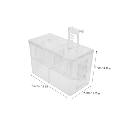 BESPORTBLE Fish Breeding Box Cups Divider for Aquarium Fish Isolation for Acclimation and Incubation