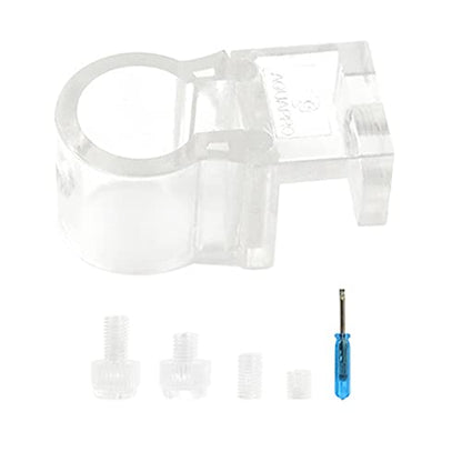Aquarium Lily-Pipe Fixture for Fix Inflow/Outflow-Tube Clamp Water Pipe Clip Water Exchanger Hose Lily-Pipe Fixture - size: Large