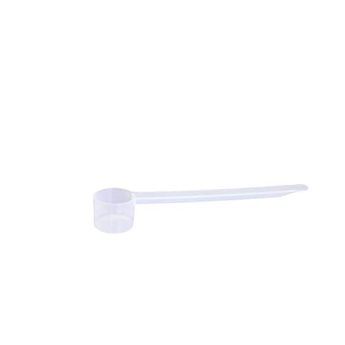6.5cc Long Handle Measuring Scoop (1 1/3 Teaspoon / 6.5mL) - Heavy-Duty Plastic Spoon for Powders, Pre-Workout, Supplements, and Spices, 1-Pack - size: 6.5 cc | .5 Tablespoon | 1.5 Teaspoon | 6.5 mL