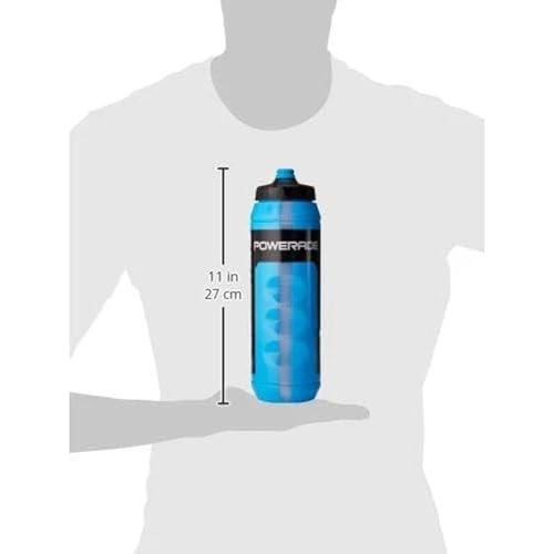 Powerade 32oz Water Bottle – Sports Squeeze Bottle with Wide Mouth & Leak-Resistant Cap – Reusable & BPA-Free