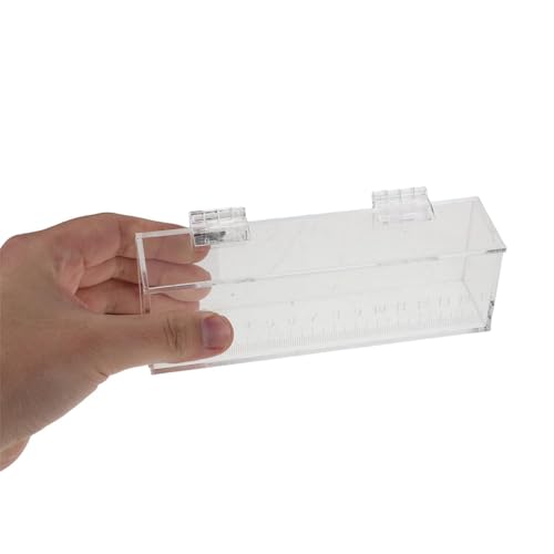 Acclimation Box for Saltwater Fish: Shrimp Breeding Box - Clear Acrylic Fish Isolation Breeding Tank - Aquarium Incubator for Baby Clownfish Guppy - size: 16.00X5.60X4.50CM