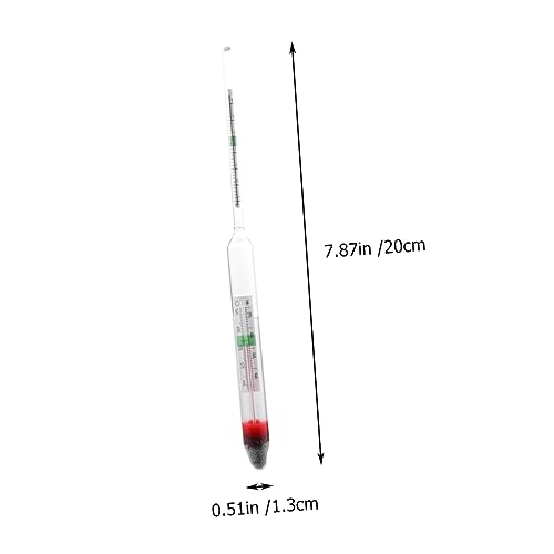 Glass Fish Tank Hydrometer Saltwater Meter Automatic Temp/Tester for Aquarium