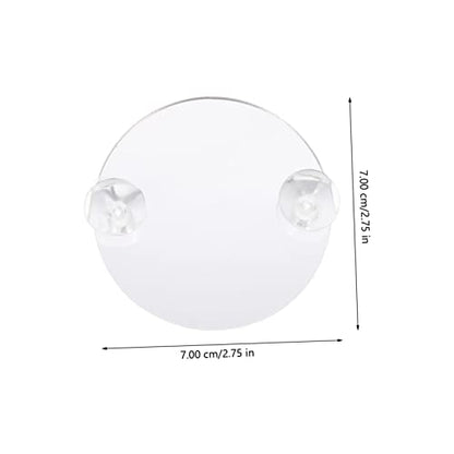 Garneck 10Pcs Betta Mirror with Suction Cups for Training and Play Tank Decor for Betta Fish Non Fading Design for Enhanced Aquatic Environment