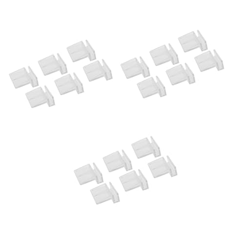 BESPORTBLE 3sets 6mm Fish Tank Acrylic Clips Aquarium Lid Support Holders Durable Glass Cover Clips for Fish Aquarium Tank 6pcs*3