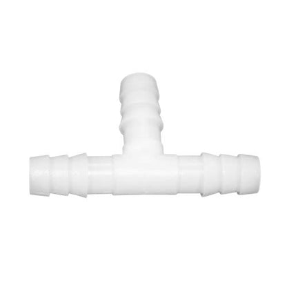 Plastic 3/4" ID Hose Barb Fittings, Equal Barbed Tee Pipe Connectors 3 Way Joint Splicer Mender Union Adapter for Boat Aquarium, Pack of 3 - size: 3/4 Inch