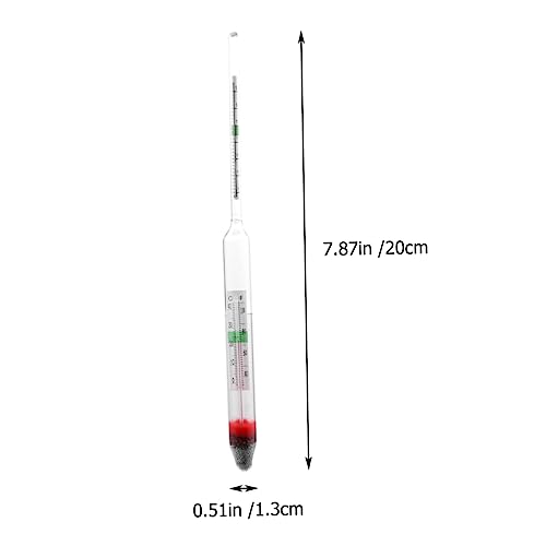 Accurate Fish Tank and Aquarium Hydrometer Glass Floating Salt Water Salinimeter