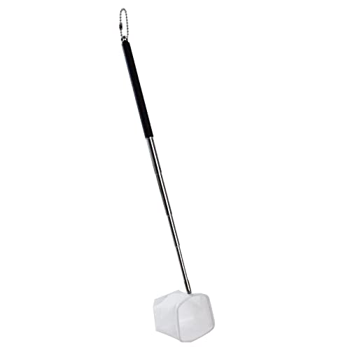 AQUANEAT Small Fish Tank Shrimp Net, Aquarium Debris Cleaning Tools, with Extendable Handle - size: 2 Inch