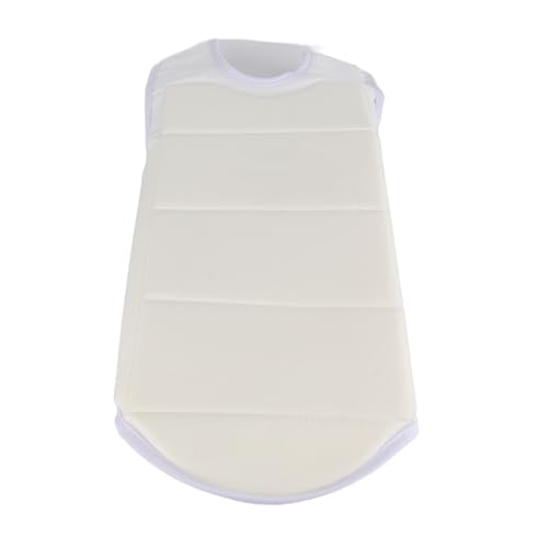 Akozon Unisex Adult & Child Taekwondo Karate Chest Guard Vest Boxing Protective Gear, M Size - , , Breathable Karate Breast Protector for Training and (M), Akozonfd2n16bsuw-03