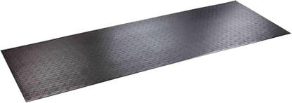 SuperMats High Density Commercial Grade Solid Equipment Mat 29GS Made in U.S.A. for Large Treadmills Ellipticals Rowers Water Rowing Machines Recumbent Bikes and Exercise Equipment (3-Feet x 8.5-Feet) (36" x 102") (91.4 cm x 259.1 cm),Black - color: Black