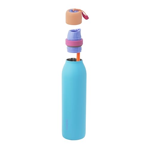 Owala FreeSip Twist Stainless Steel Water Bottle 24 oz In Bloom - color: In Bloom, size: 24 Ounces