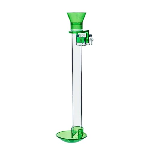 Fish Shrimp Feeder Clear Acrylic Shrimp Feeding Tube with Dish Clip to Aquarium Feeders for Fish 6 Size - size: 15CM